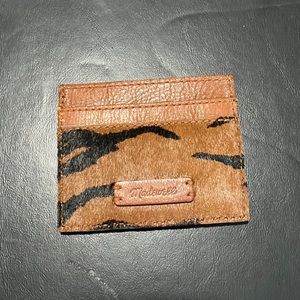 New! Madewell leather compact wallet